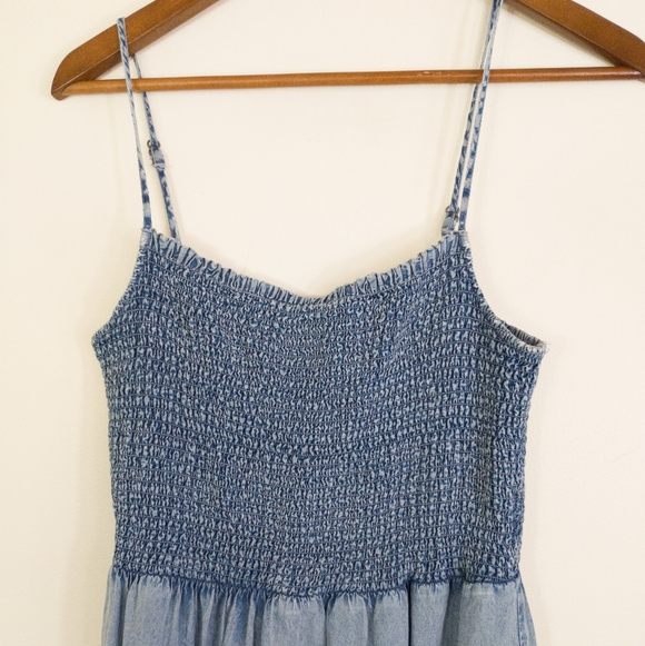 Z Supply Bayside Chambray Midi Dress Size Small - Picture 3 of 6